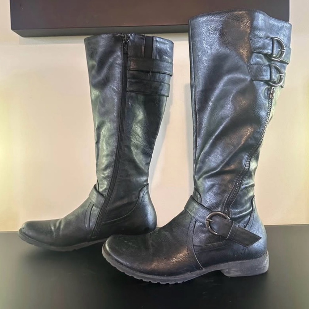 Tall Black Boots